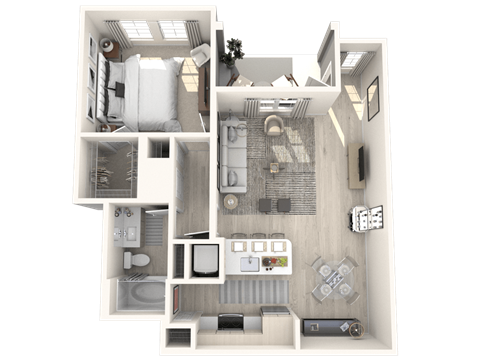 Unit A1 at Altis Grand Lake Willis, Florida